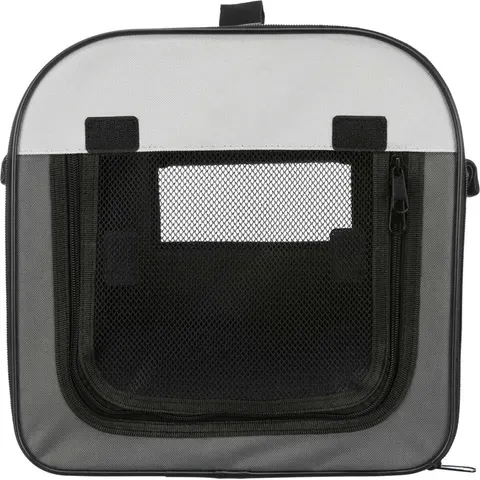 Trixie Cage souple Basic Box gris foncé/gris clair M – image 2