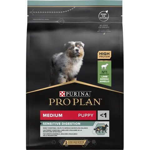 PRO PLAN Puppy Medium Sensitive Digestion Agneau 3 kg – image 2