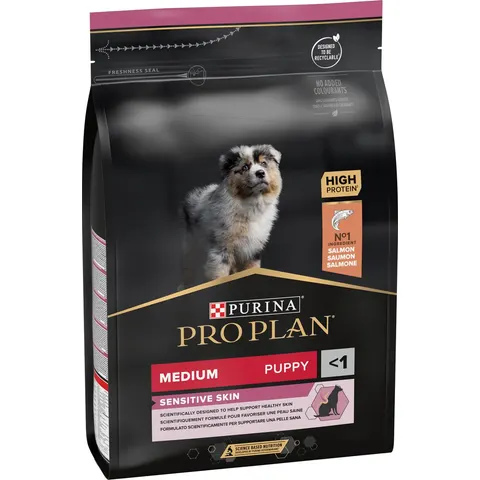 PRO PLAN Puppy Medium Sensitive Skin Saumon 3 kg – image 2
