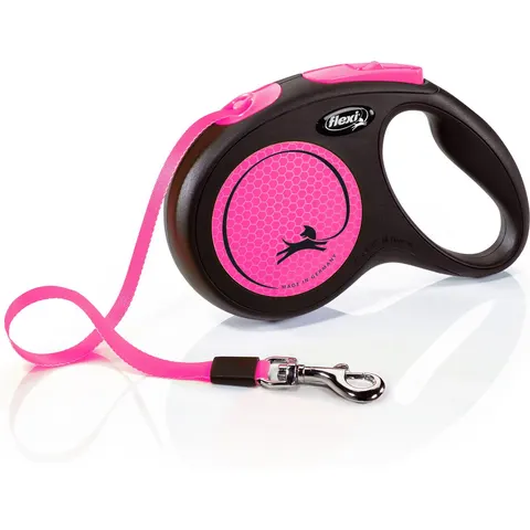 Flexi Laisse New Neon rose M – image 3