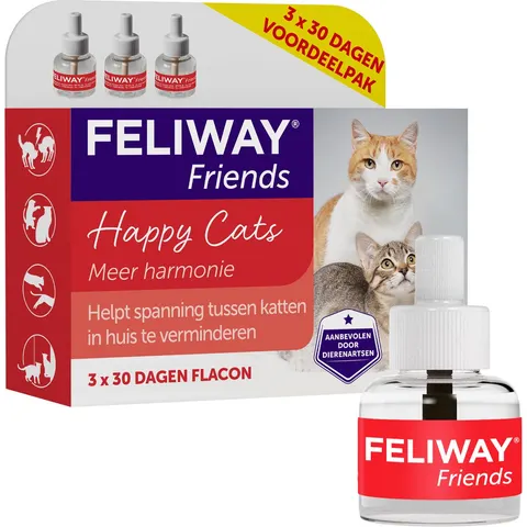Feliway Friends 3-pack navulllingen 3x48ml – image 3