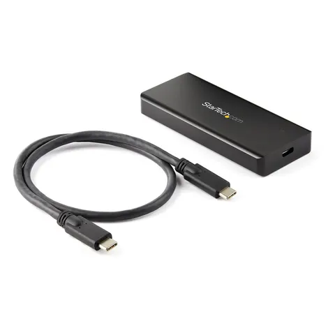 StarTech.com USB-C 10Gbps M.2 NVMe PCIe SSD Enclosure - Rugged Aluminu – image 2