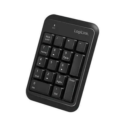 LogiLink ID0201 numeric keypad Laptop Bluetooth Black – image 2