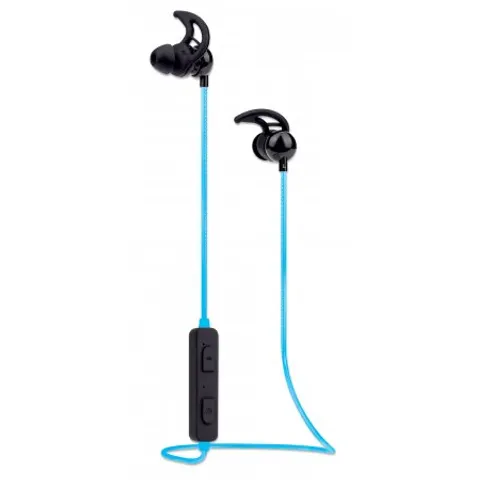 Manhattan Bluetooth In-Ear Headset. Multi Coloured Cable Light. Omnidi – image 2