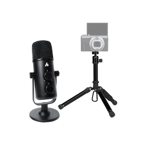 Maono DeskTop USB-C Microphone Studio Kit inc Portable Mid Size Tripod – image 2
