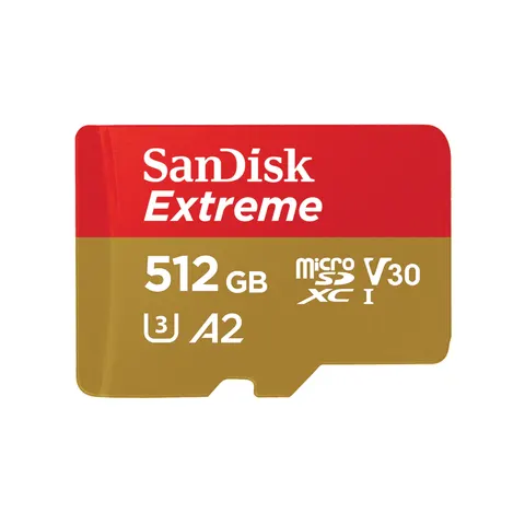 SanDisk Extreme 512 GB MicroSDHC UHS-I Class 10 – image 2