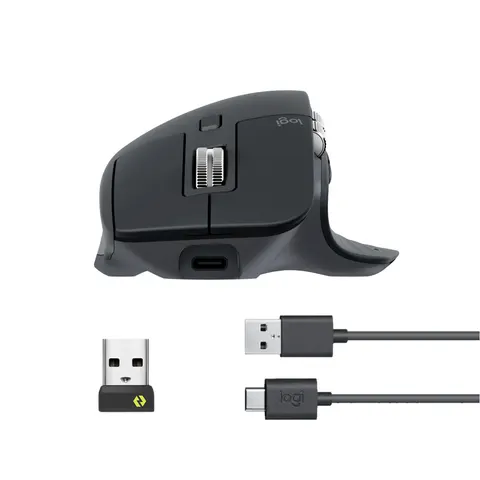 Logitech MX Master 3S Performance Wireless Mouse – Black – image 5
