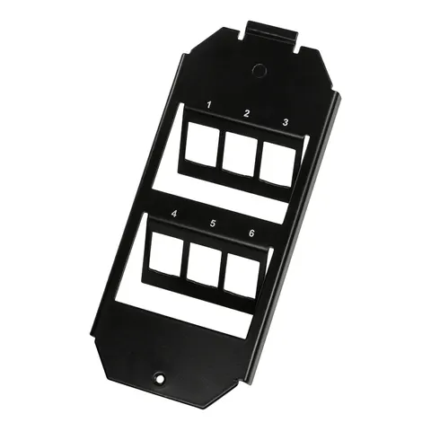 LogiLink NK4060 wall plate/switch cover Black – image 2