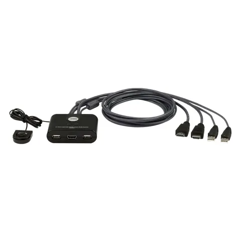 ATEN CS22HF KVM switch Black – image 2