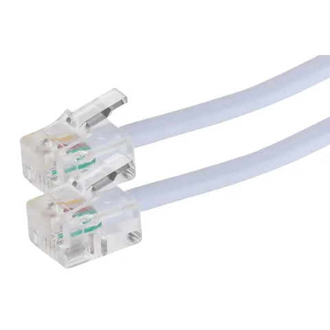 Maplin SK64U telephone cable 3 m White – image 2