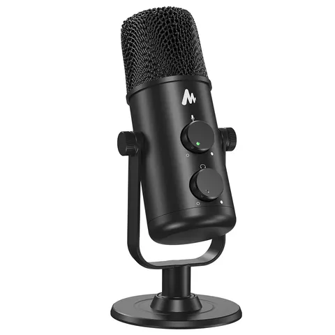 Maono Desktop USB-C Microphone Condenser Switchable Cardioid Omnidirec – image 2