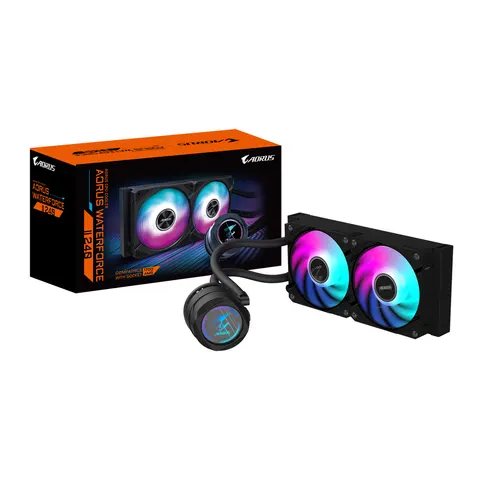 GIGABYTE AORUS WATERFORCE II 240 AIO Liquid CPU Cooler – image 2