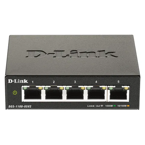 D-Link DGS-1100-05V2/E network switch Managed L2 Gigabit Ethernet (10 – image 2