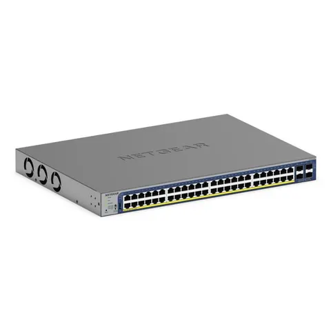 NETGEAR 52-Port PoE Gigabit/10G Stackable Smart Switch (GS752TXP) – image 2