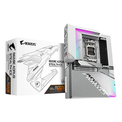 GIGABYTE B650E AORUS STEALTH ICE Motherboard – image 2