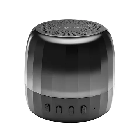 LogiLink Speaker. portable. BT 5.2. micro SD. RGB light. black – image 2