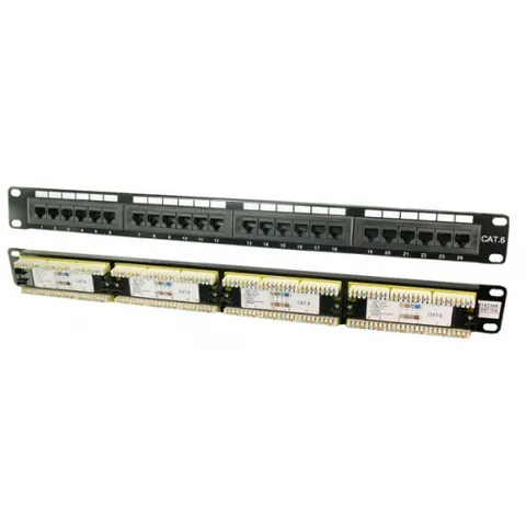 LogiLink Patch Panel 19" CAT6 24-Port – image 2