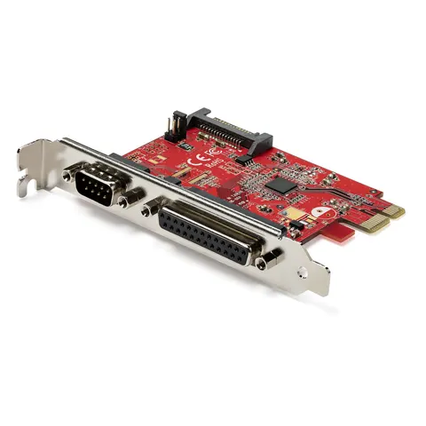 StarTech.com PCIe Card with Serial and Parallel Port - PCI Express Com – image 2
