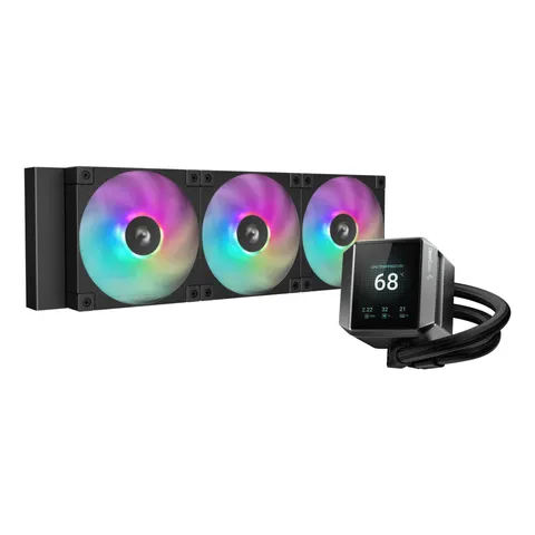 DeepCool MYSTIQUE 360 ARGB Processor All-in-one liquid cooler 12 cm Bl – image 2