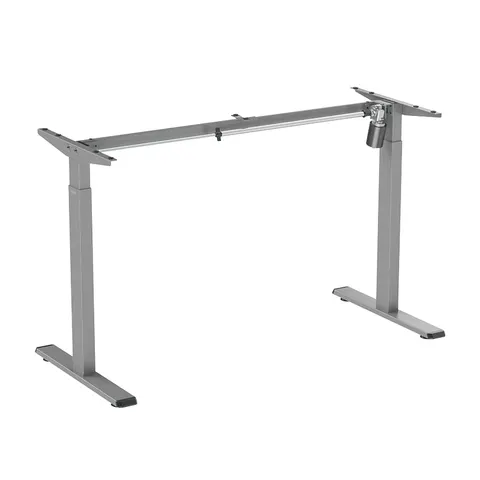 LogiLink Sit-stand desk frame. single motor. easy-use controller. grey – image 2