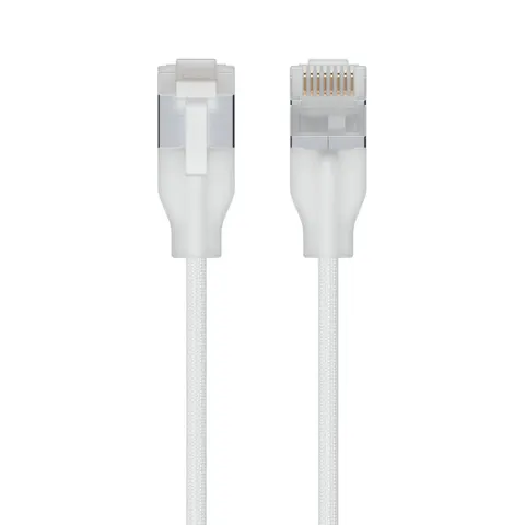 Ubiquiti UACC-Cable-Patch-EL-C6A-8M-W networking cable Translucent. Wh – image 2
