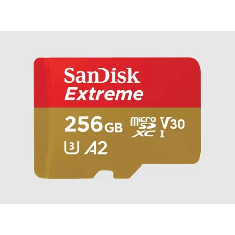SanDisk Extreme 256 GB MicroSDXC UHS-I Class 3 – image 2