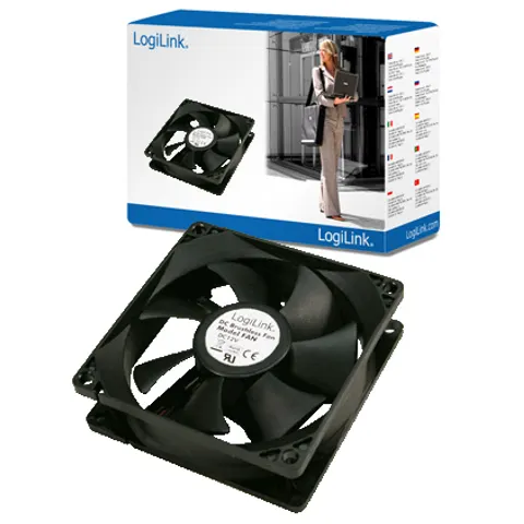 LogiLink PC case cooler Computer case Fan – image 2