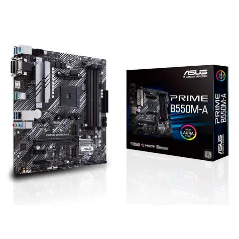 ASUS PRIME B550M-A AMD B550 Socket AM4 micro ATX – image 2