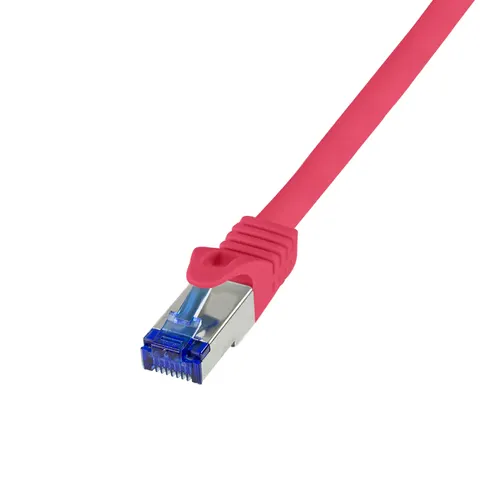 LogiLink C6A054S networking cable Red 2 m Cat6a S/FTP (S-STP) – image 2