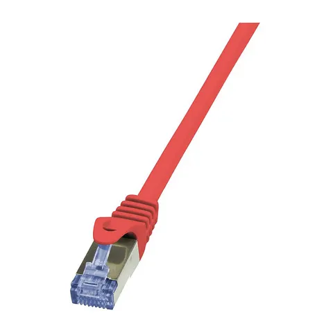 LogiLink Patchkabel, Kat. 6A, S/FTP, 1,5 m, rot – Bild 2