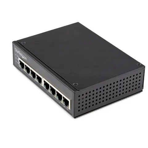StarTech.com Industrial 8 Port Gigabit PoE Switch - 30W - Power Over E – image 2