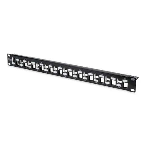 Digitus Modular Patch Panel. 24-port staggared – image 2
