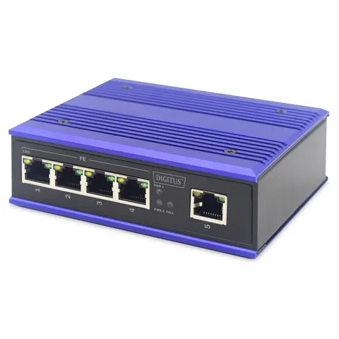 DIGITUS DN650105 - Switch, 5-port, Fast Ethernet – image 2