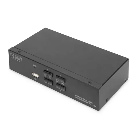 Digitus KVM Switch. 4 Port. Single Display. 4K. HDMI® – image 2