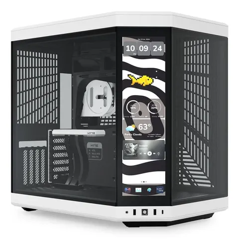 HYTE Y70 Touch Infinite Mid Tower Black, White – image 2