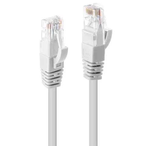 Lindy 1m Cat.6 U/UTP Network Cable. White – image 2