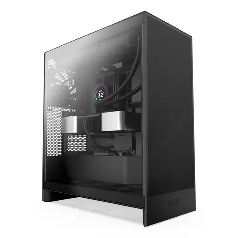 NZXT H7 Flow Midi Tower Black – image 2