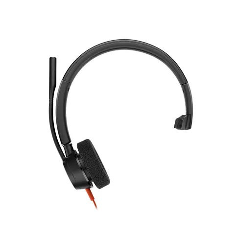 HP Poly Blackwire 3315 Monaural USB-C Headset +3.5mm Plug +USB-C/A Ada – image 2