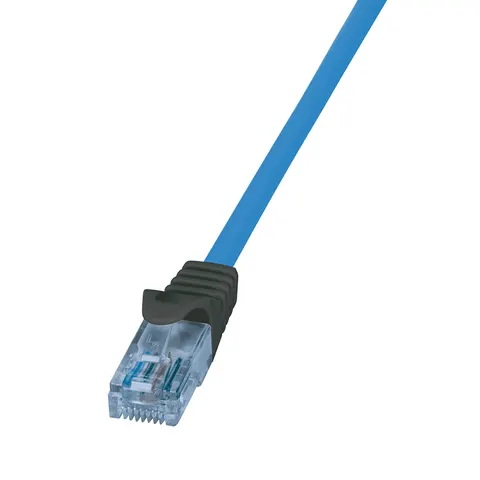 LogiLink CPP003 networking cable Blue 3 m Cat6a U/UTP (UTP) – image 2