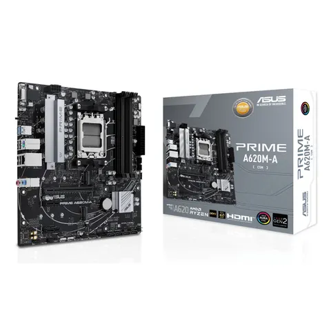 ASUS PRIME A620M-A-CSM AMD A620 Socket AM5 micro ATX – image 3