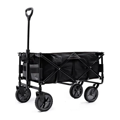 Black & Decker COLLAPSIBLE CART WAGON BLACK – image 2
