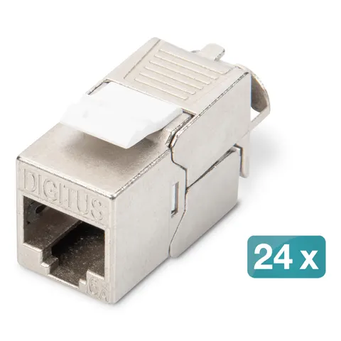 Digitus CAT 6A Keystone module shielded tool-free mounting connection – image 2