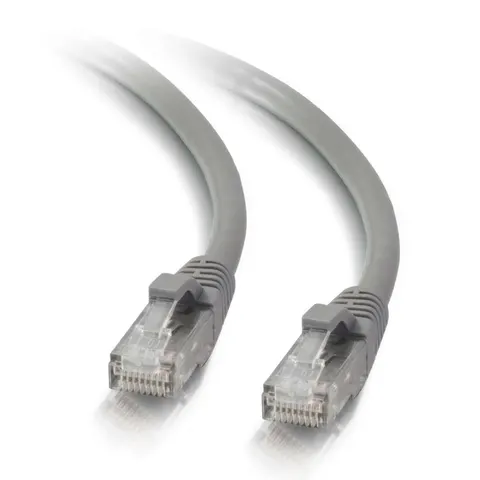 C2G 1m Cat5e Booted Unshielded (UTP) Network Patch Cable - Grey – image 2