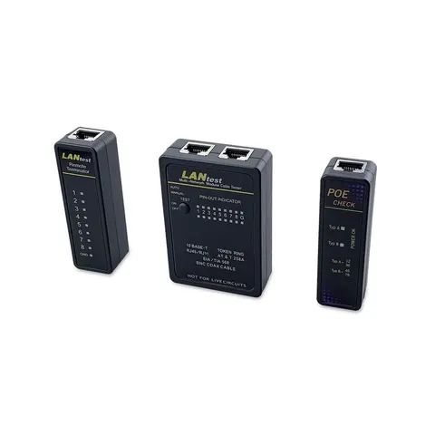 Equip Network Cable Tester. RJ45. BNC. PoE – image 2