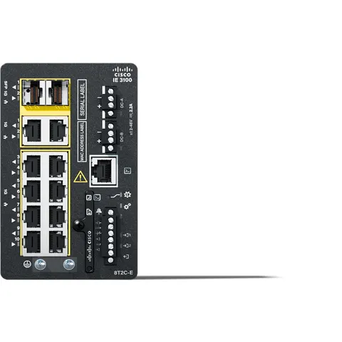 Cisco Catalyst IE-3100-8T2C-E network switch Managed L2 Gigabit Ethern – image 2