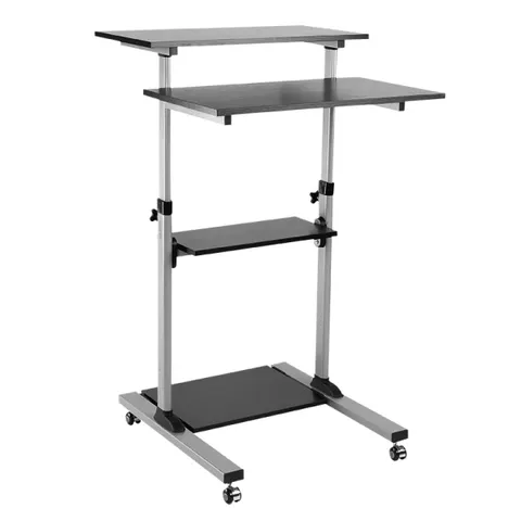 LogiLink BP0070 computer desk Black. Gray – image 2