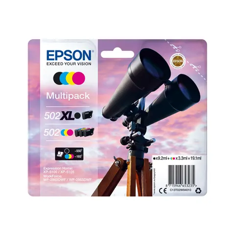 Epson Multipack 4-colours 502 XL Black/Std. CMY – image 2