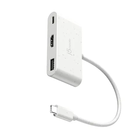 j5create JCA379EW - USB-C® to HDMI™ & USB™ Type-A with Power Deliv – image 2