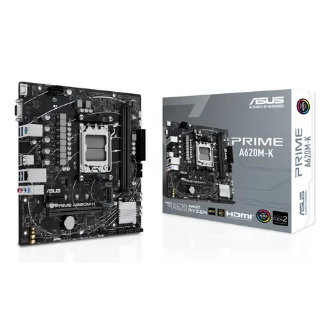 ASUS PRIME A620M-K AMD A620 Socket AM5 micro ATX – image 2