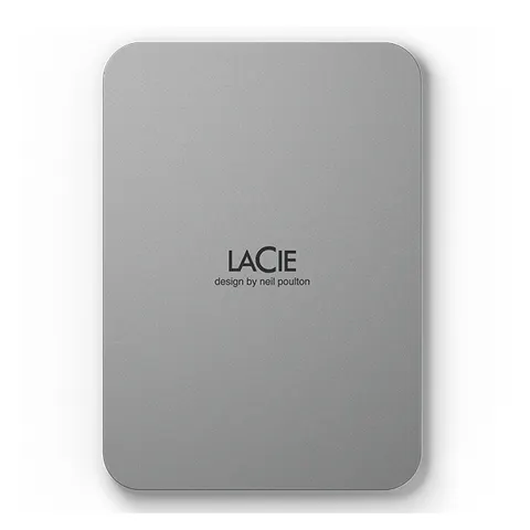 LaCie 1TB USB-C Mobile Hard Drive - Silver – image 2
